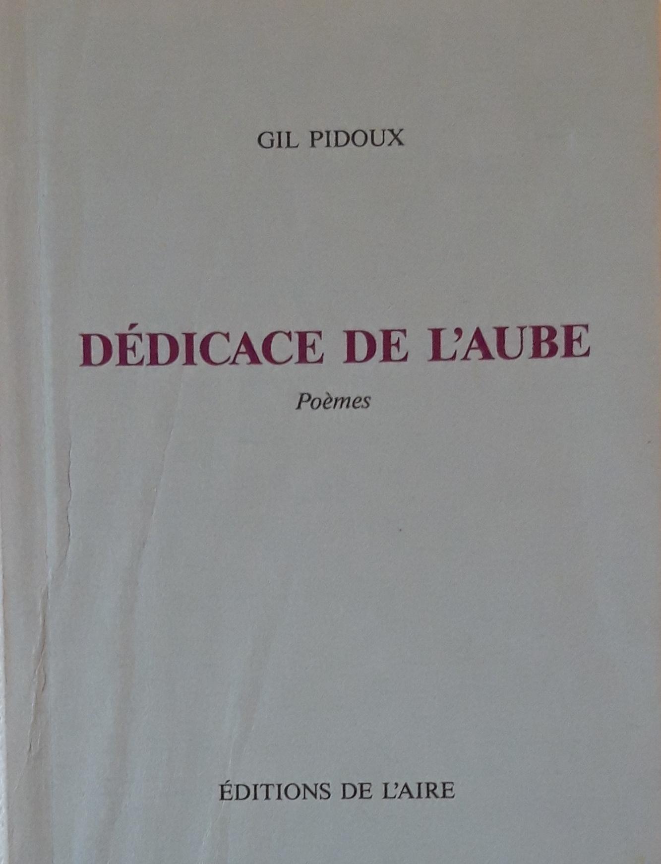 1 de dicace de l aube